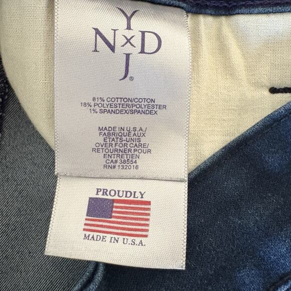 NYDJ Jeans Lift Tuck Legging | Size 6P (28x28) | Dark Wash Petite Stretch Denim - Picture 3 of 9